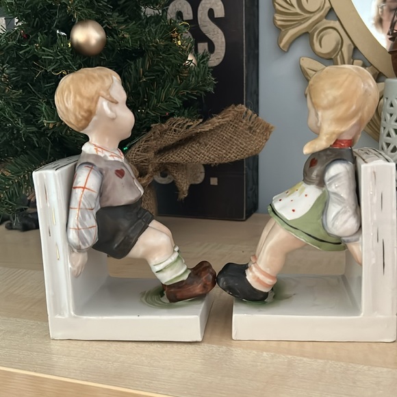 Vintage rare made in Japan ceramic bookends - Picture 5 of 7